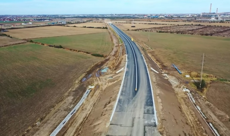 Strabag avansează rapid pe drumul expres Oradea–autostrada Transilvania